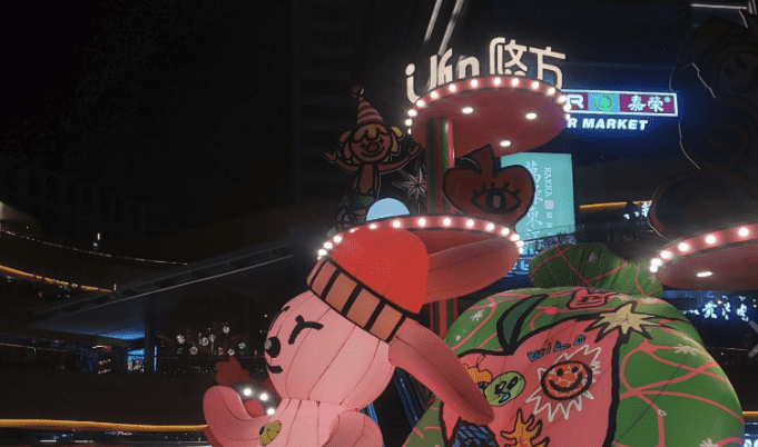 Catering and Shopping Malls around the Hospital